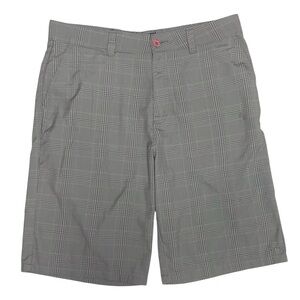 O'Neill Hilyard Grey Plaid Shorts with Pockets Men’s Size 34